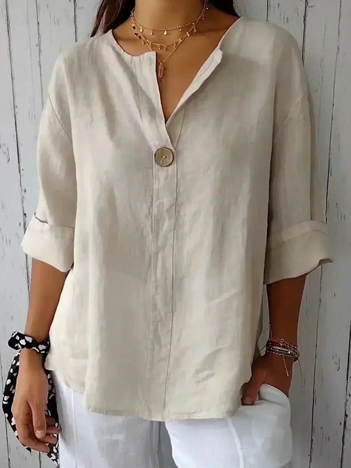 Naomi™ | Relaxed V-Neck Top