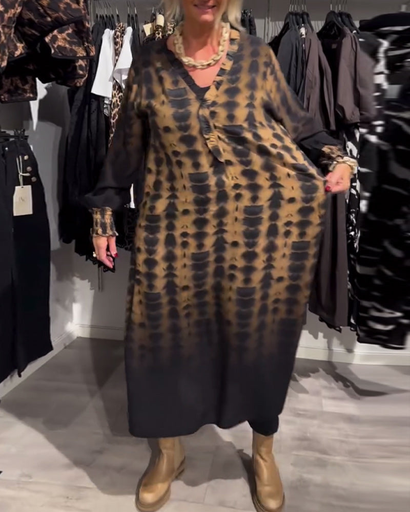 SOLÉA™ | Chic Gradient Maxi Dress