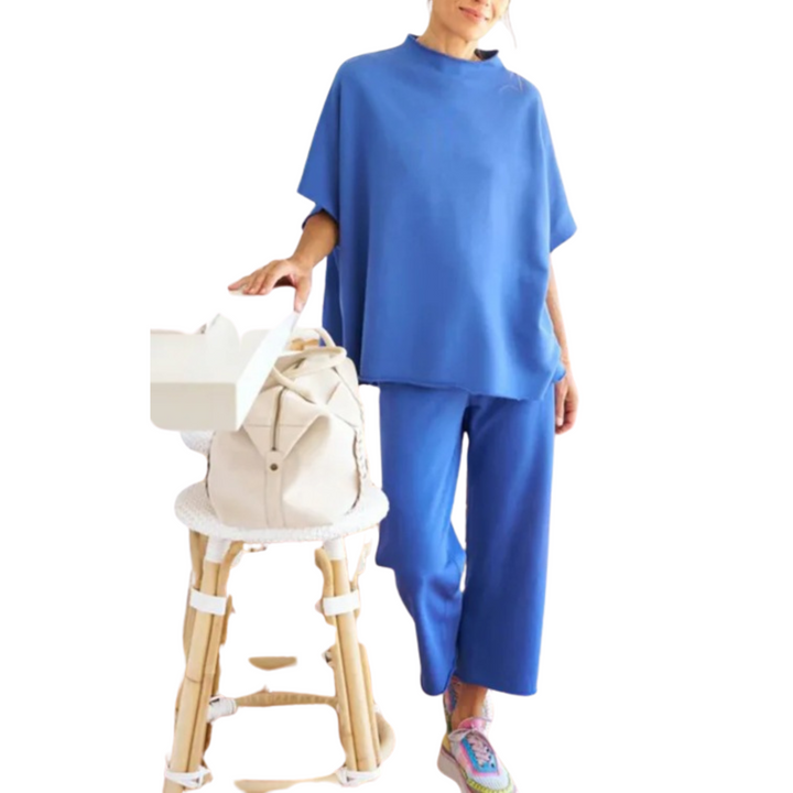 AELLA™ - Cozy Batwing Sleeve Lounge Set