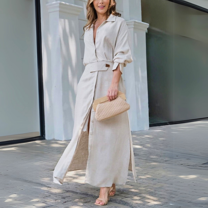 Daisy™ | Classic Elegance Midi Dress