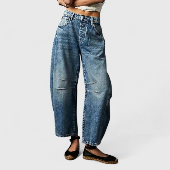 Rain™ | Relaxed Fit Wide-Leg Trousers