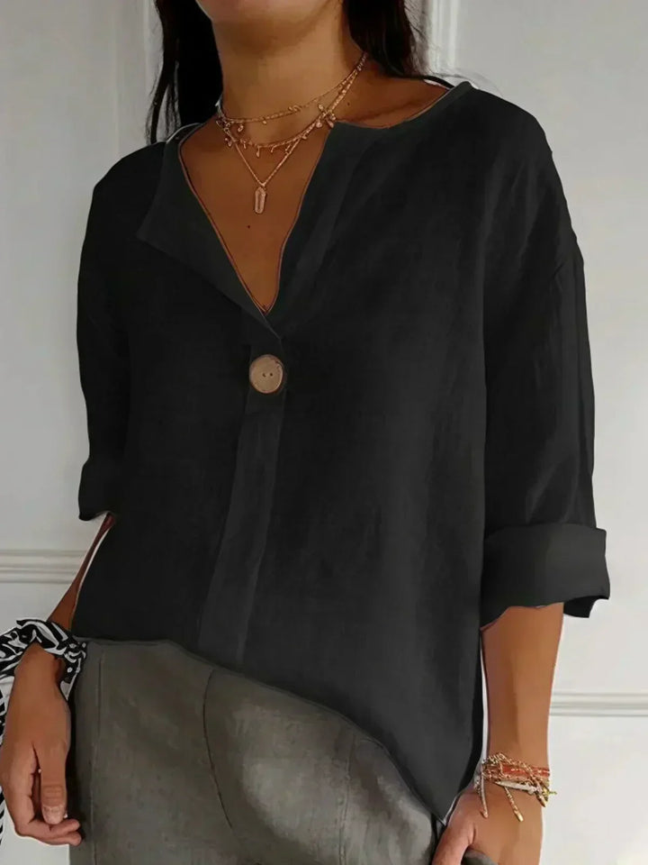 Naomi™ | Relaxed V-Neck Top