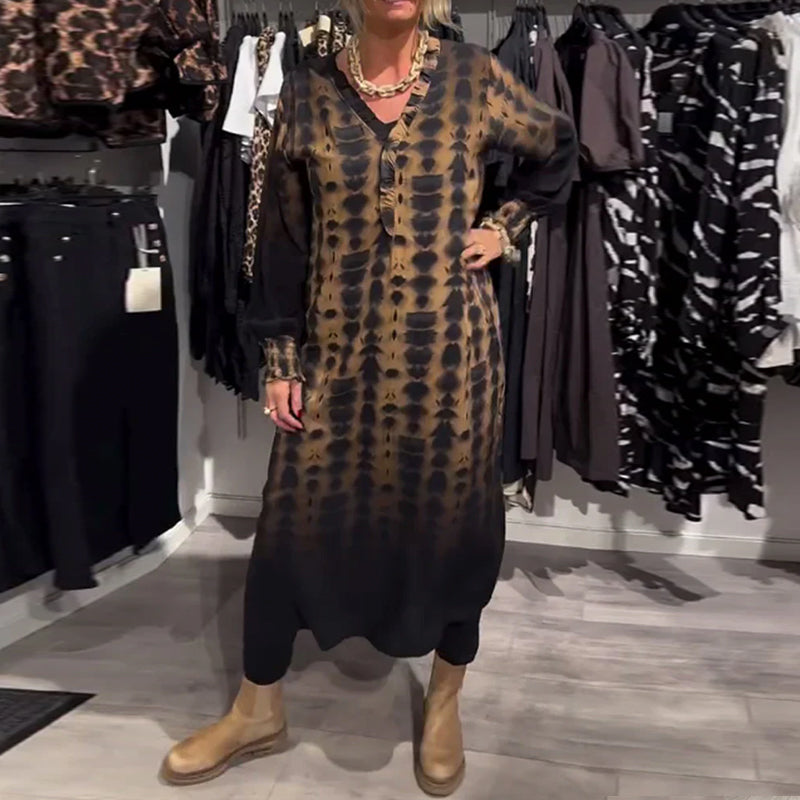 SOLÉA™ | Chic Gradient Maxi Dress