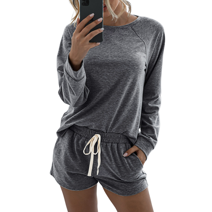 LORELEI™ - Cozy Casual Long Sleeve Lounge Ensemble