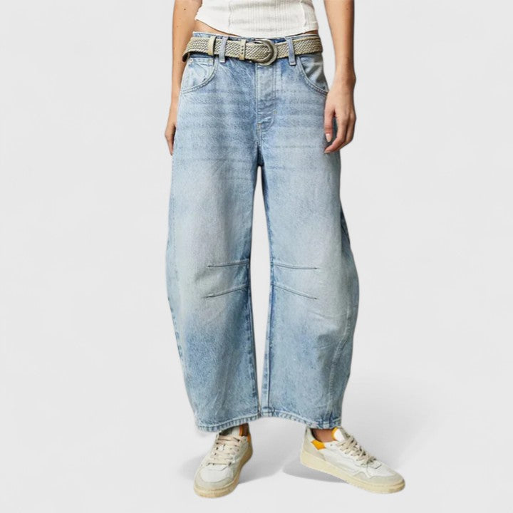 Rain™ | Relaxed Fit Wide-Leg Trousers