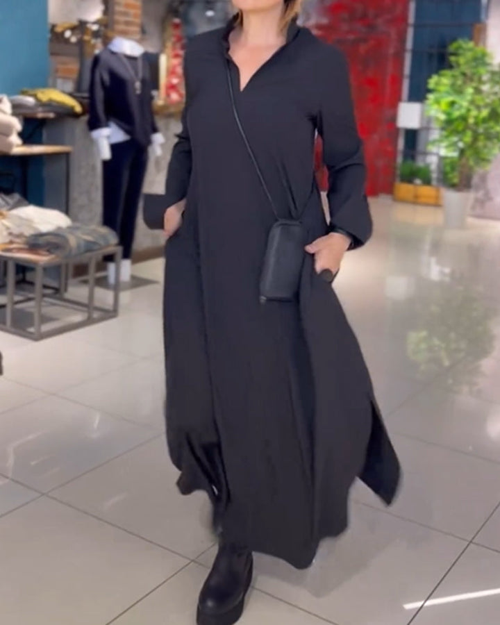 Evite™ - Comfortable Stretch Maxi Dress