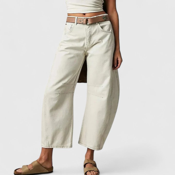 Rain™ | Relaxed Fit Wide-Leg Trousers