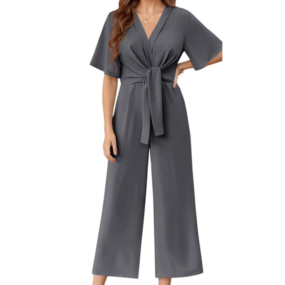 GABRIELLA™ - Chic Summer Tie-Knot Jumpsuits