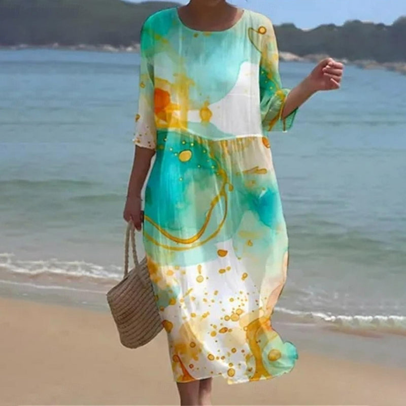 Harriet - Graceful Floral Gown