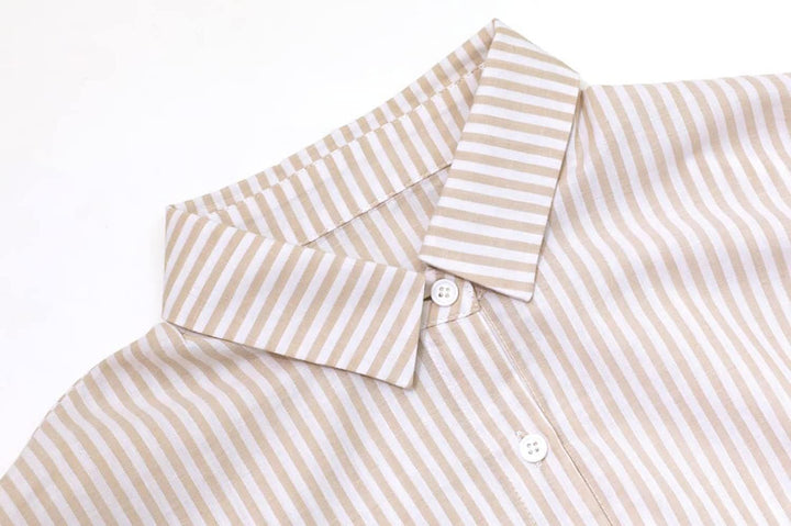 Stripe™ Long Sleeve Shirt Dress