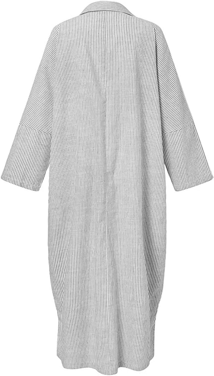Stripe™ Long Sleeve Shirt Dress