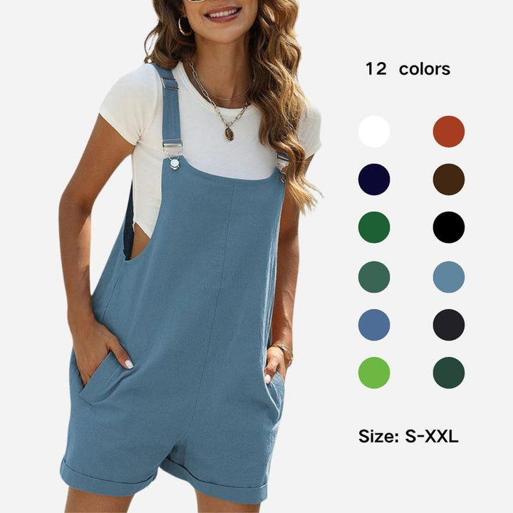 KAIA™ – Effortless Minimalist Summer Short Jumpsuit