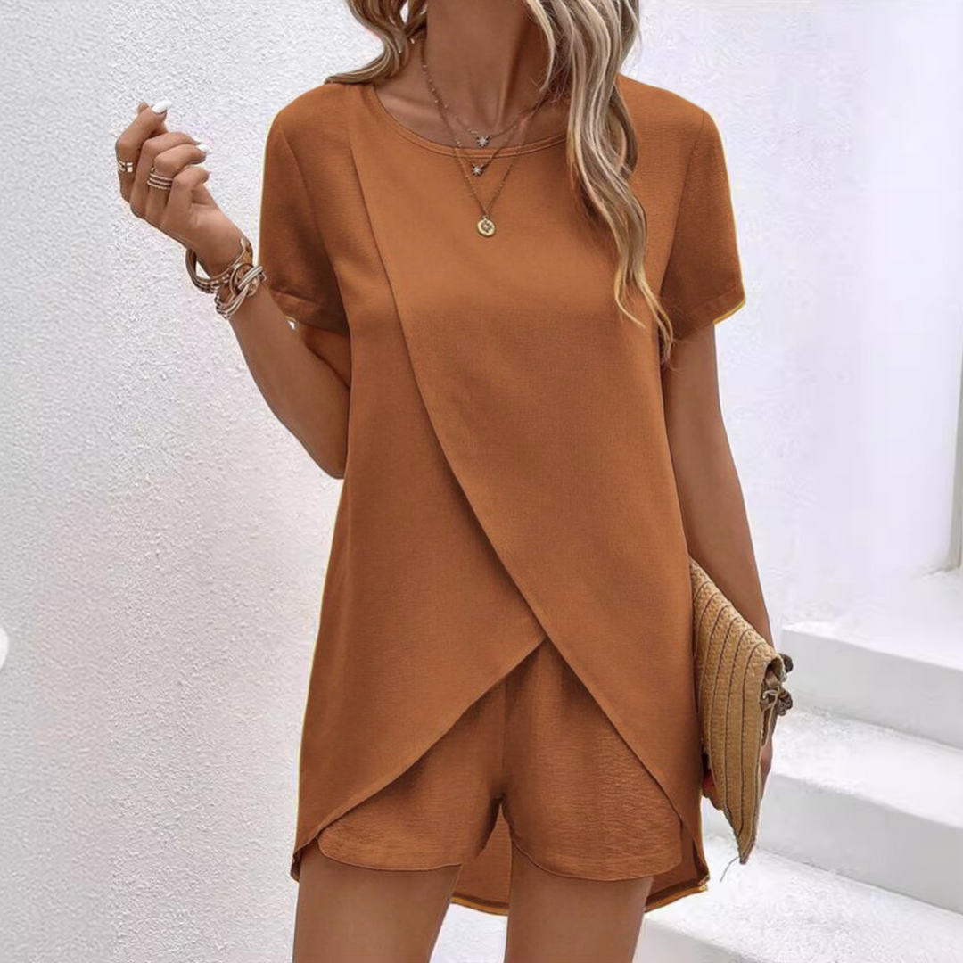 AMALIA™ – Chic Summer Co-Ord Lounge Ensemble