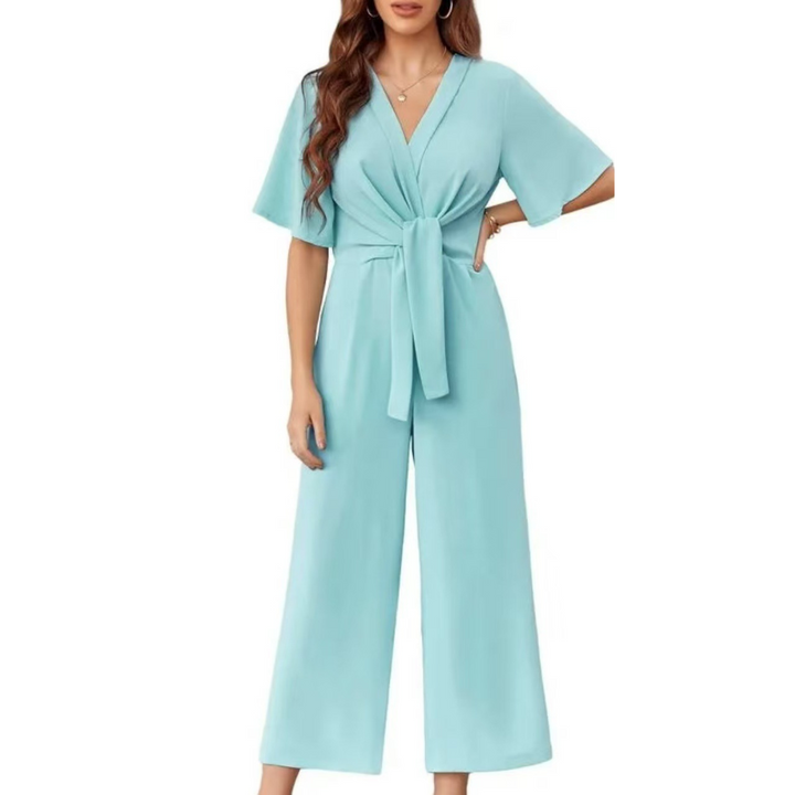 GABRIELLA™ - Chic Summer Tie-Knot Jumpsuits
