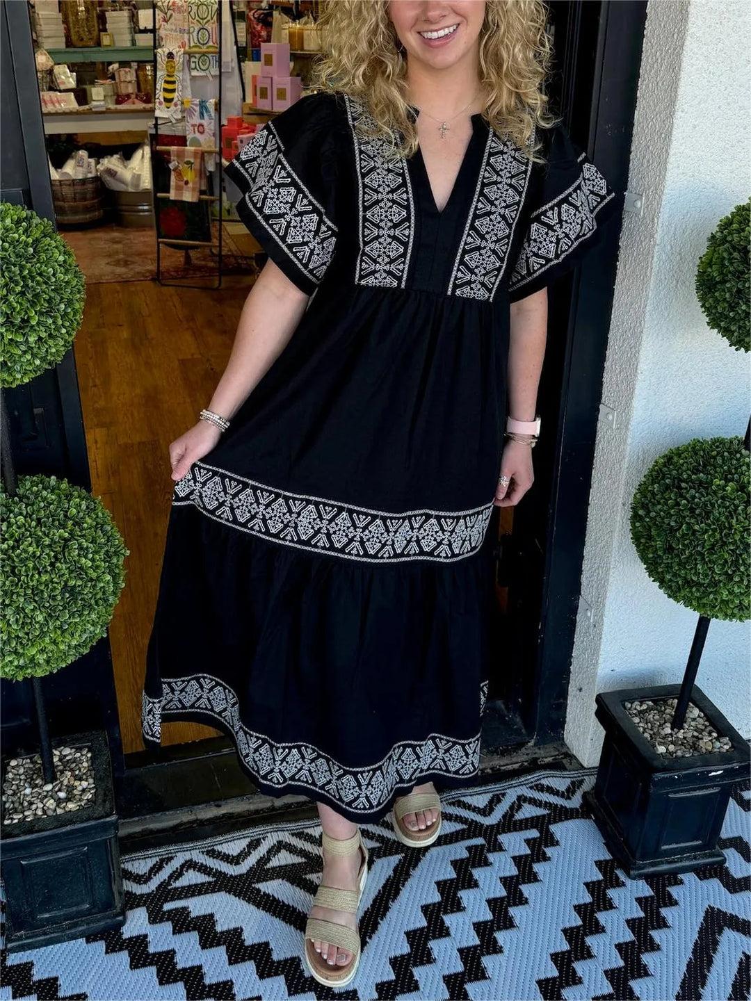 Nancy™ Bohemian Maxi Dress