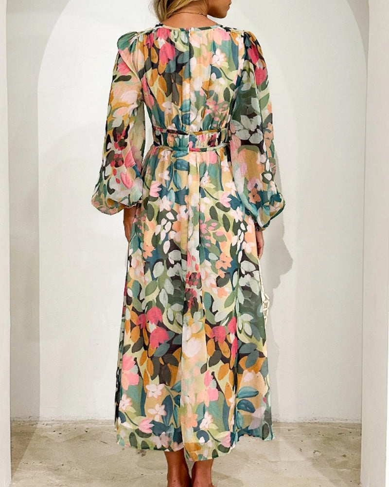 Annie™ Bohemian Floral Maxi Dress