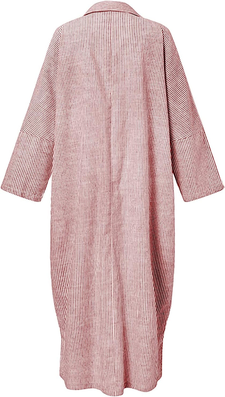 Stripe™ Long Sleeve Shirt Dress