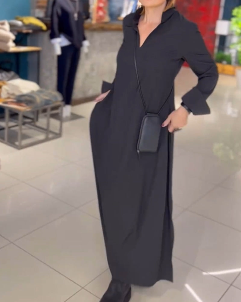 Evite™ - Comfortable Stretch Maxi Dress