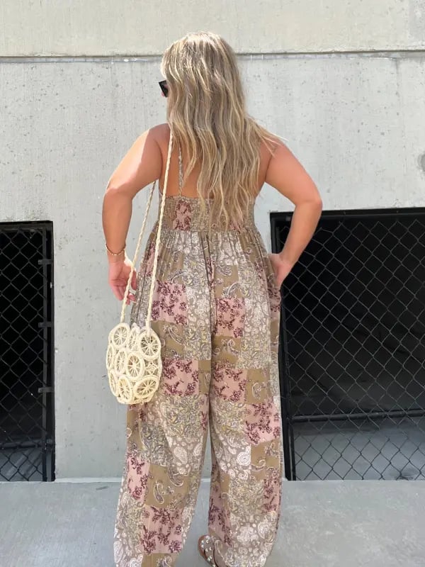DANICA™ - Bohemian Balloon Pant Jumpsuit
