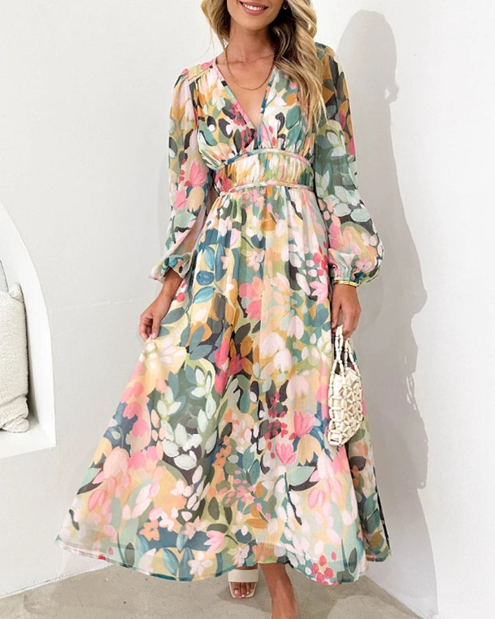 Annie™ Bohemian Floral Maxi Dress