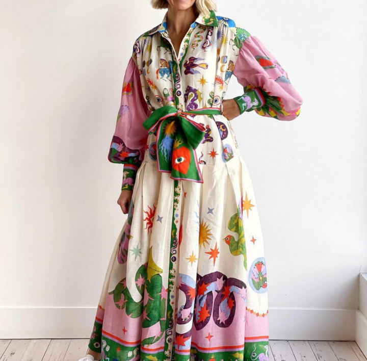 Florence™ - Vibrantly Colored Dress