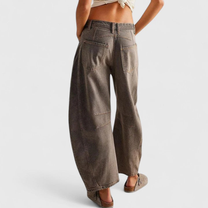 Rain™ | Relaxed Fit Wide-Leg Trousers