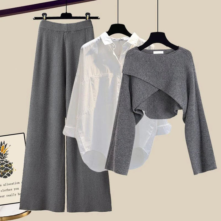 ISOBEL™ | Chic Three-Piece Knit Ensemble