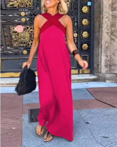 Delphine™ | Crossed Cut Dress