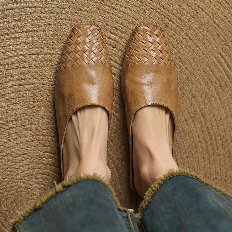 Mila™ Authentic Leather Slides