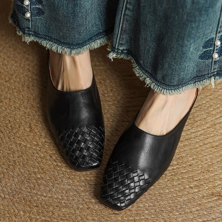 Mila™ Authentic Leather Slides