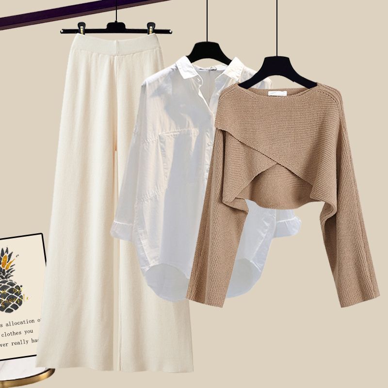 ISOBEL™ | Chic Three-Piece Knit Ensemble