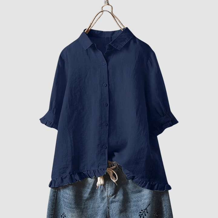 Mira™ | Classic Breathable Blouse