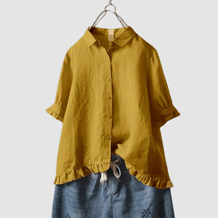 Mira™ | Classic Breathable Blouse