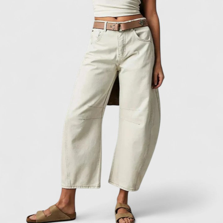 Rain™ | Relaxed Fit Wide-Leg Trousers