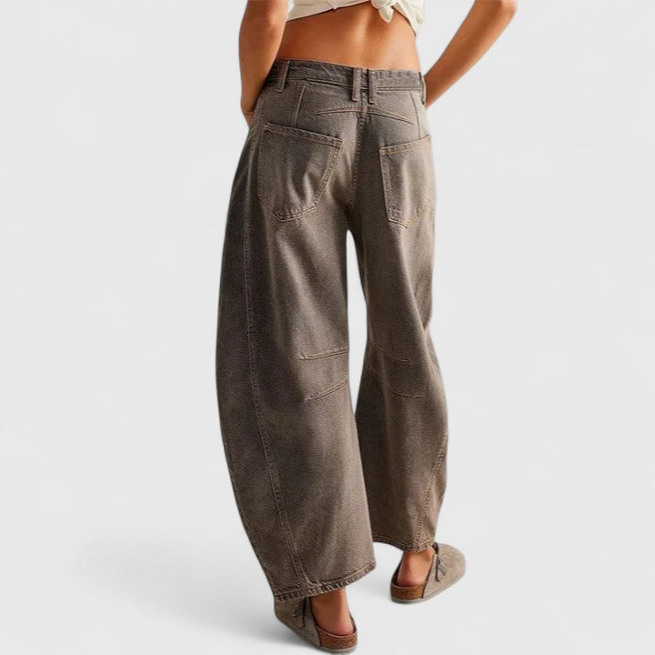 Rain™ | Relaxed Fit Wide-Leg Trousers