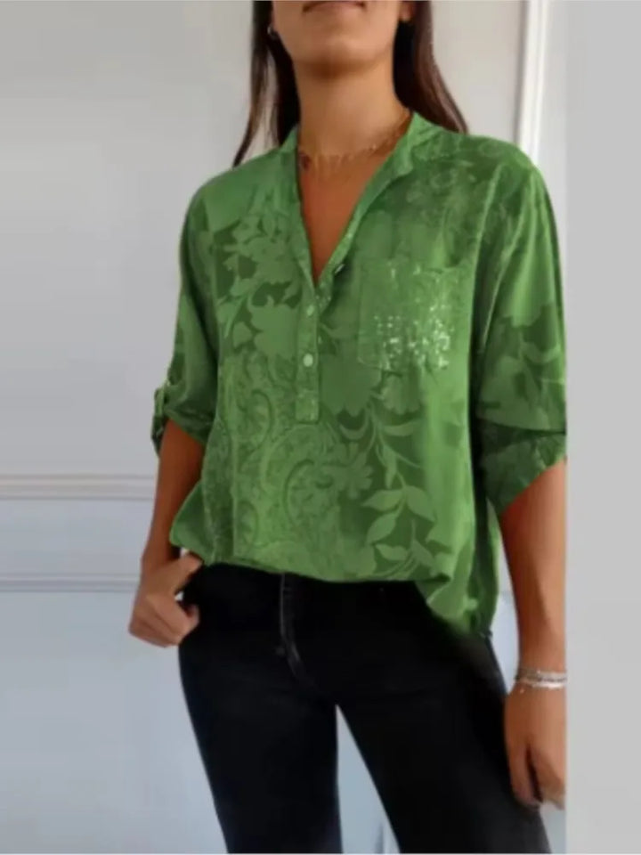 Isla™ | T-shirt à col en V et poches