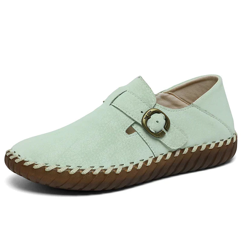 Comfortable Faux-Leather Orthopedic Shoes with Soft Support