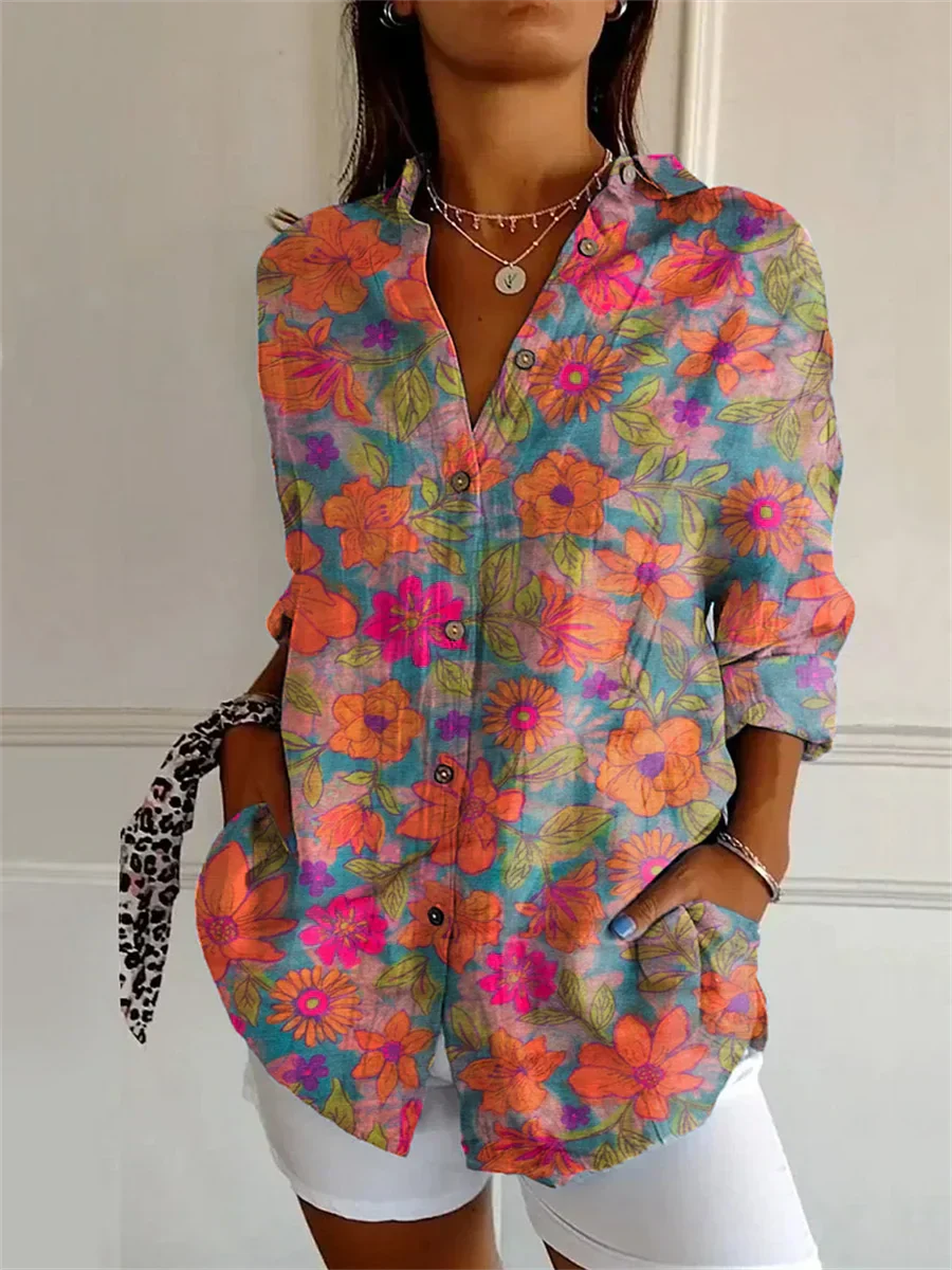 Daisy™ | Relaxed Floral Print Blouse
