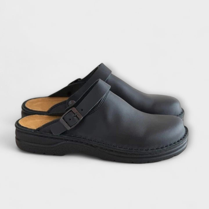 Lightweight Supportive Faux-Leather Orthopedic Shoes