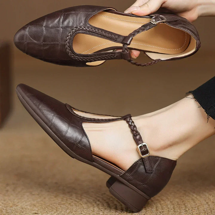 Eliana™ Chic Leather Sandal