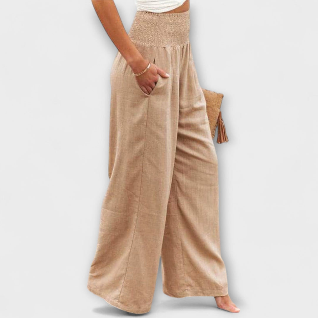 Thearya™ | Relaxed Fit Wide-Leg Pants