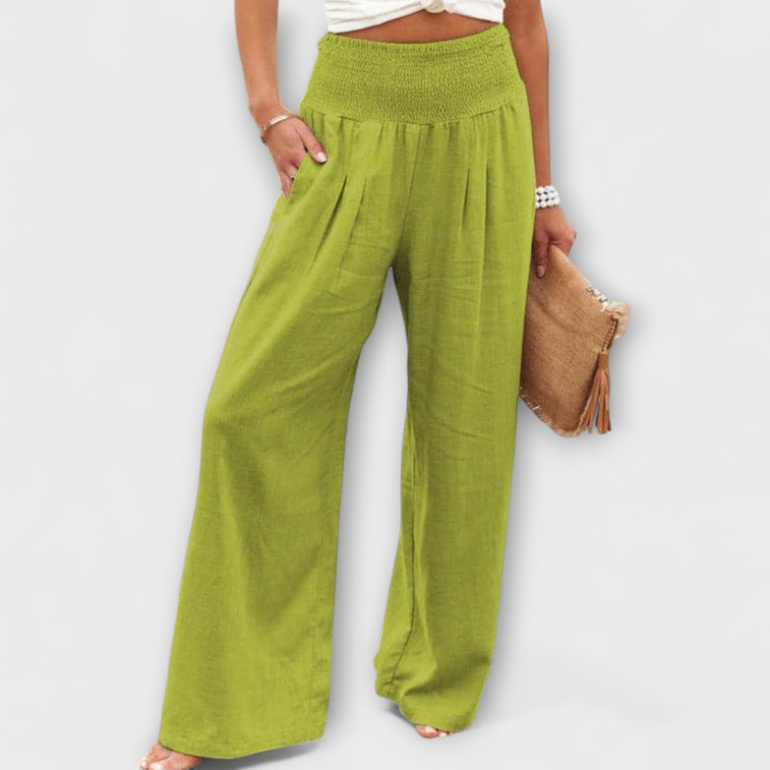Thearya™ | Relaxed Fit Wide-Leg Pants