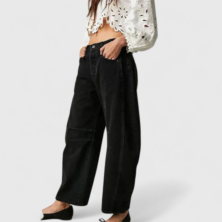 Rain™ | Relaxed Fit Wide-Leg Trousers