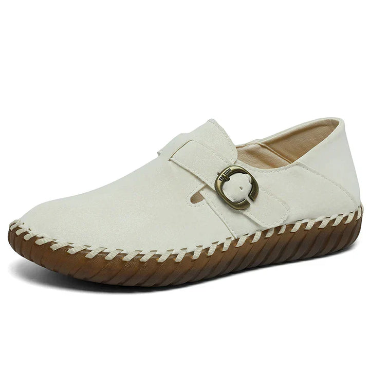 Comfortable Faux-Leather Orthopedic Shoes with Soft Support