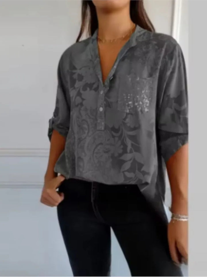 Isla™ | T-shirt à col en V et poches