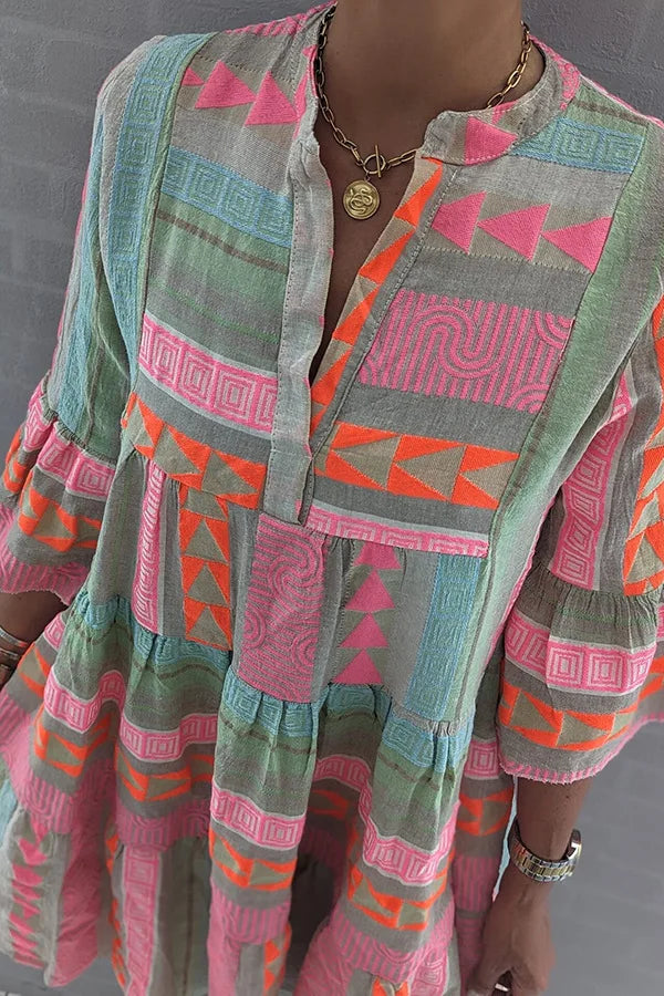 Vestido Savvy™ Retrô Chique