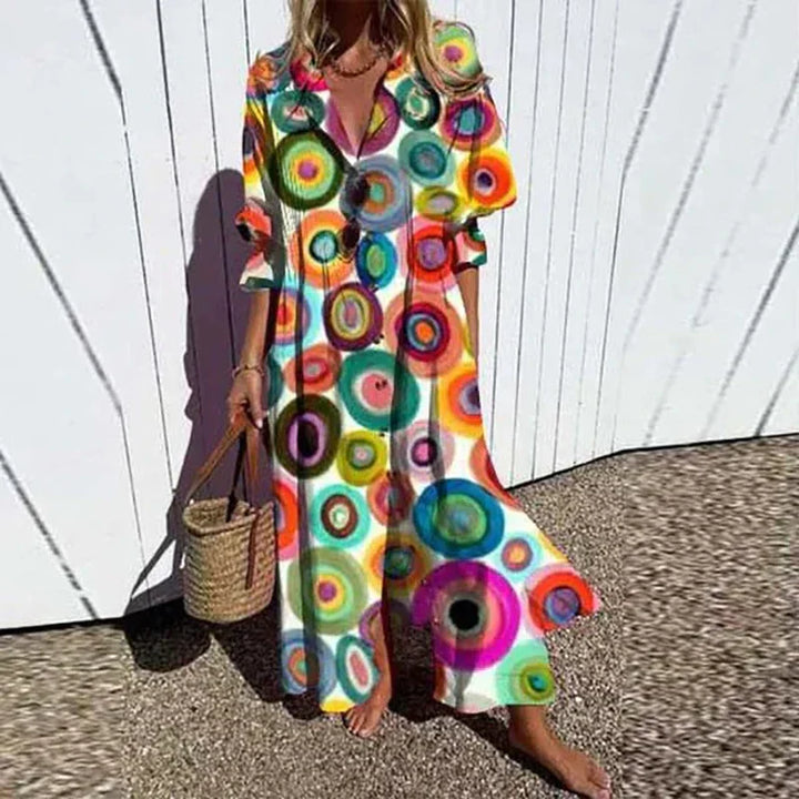 Diara™ | Chic Bohemian Maxi Dress