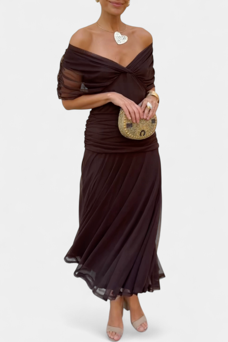 Alondra™ | Chic Floral V-Neck Dress