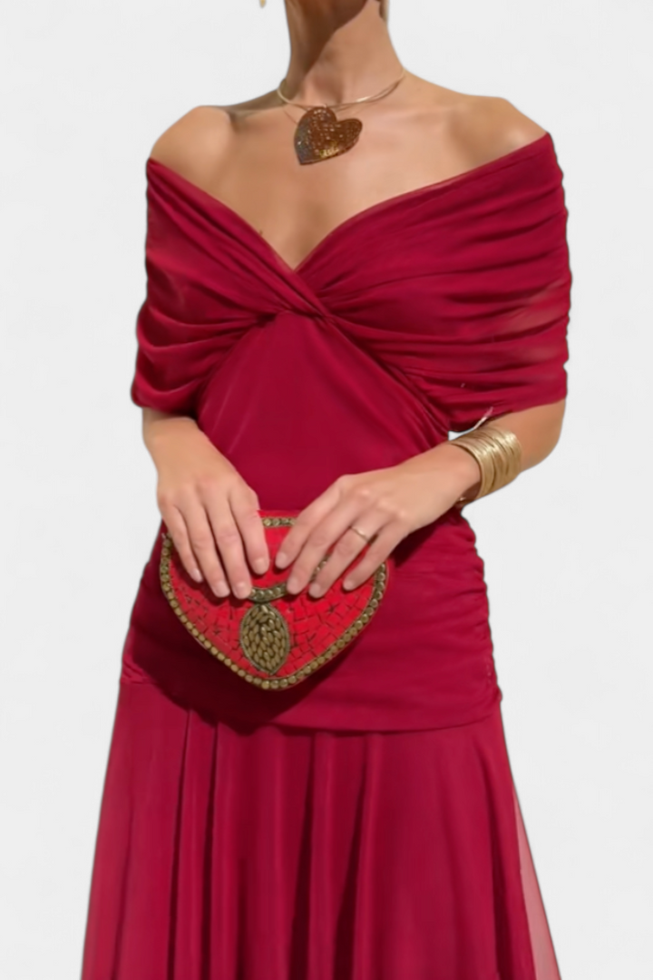 Alondra™ | Chic Floral V-Neck Dress