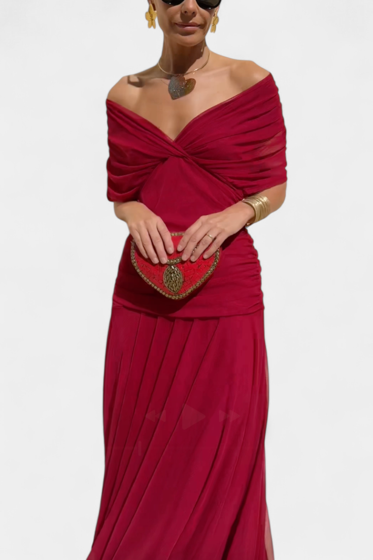 Alondra™ | Chic Floral V-Neck Dress